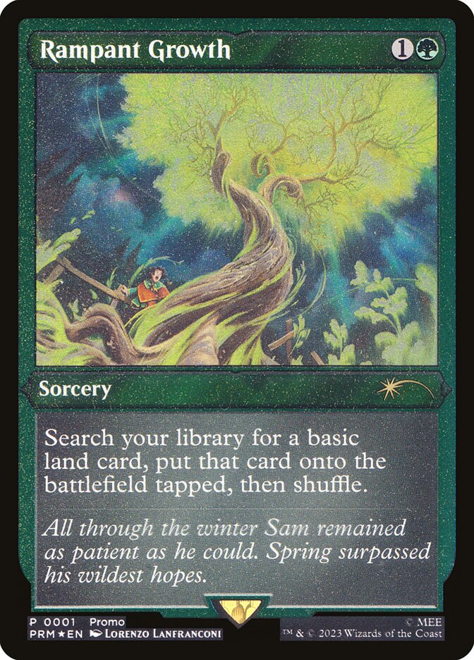 Crescimento Exuberante / Rampant Growth - Magic: The Gathering - MoxLand