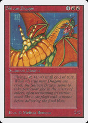 Dragão de Shiva / Shivan Dragon - Magic: The Gathering - MoxLand