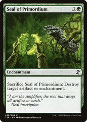 Selo do Primórdio / Seal of Primordium - Magic: The Gathering - MoxLand