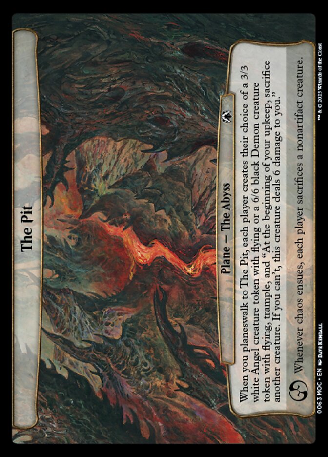 O Poço / The Pit - Magic: The Gathering - MoxLand