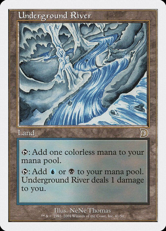 Rio Subterrâneo / Underground River - Magic: The Gathering - MoxLand