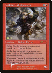 Goblin Líder da Plebe / Goblin Rabblemaster - Magic: The Gathering - MoxLand