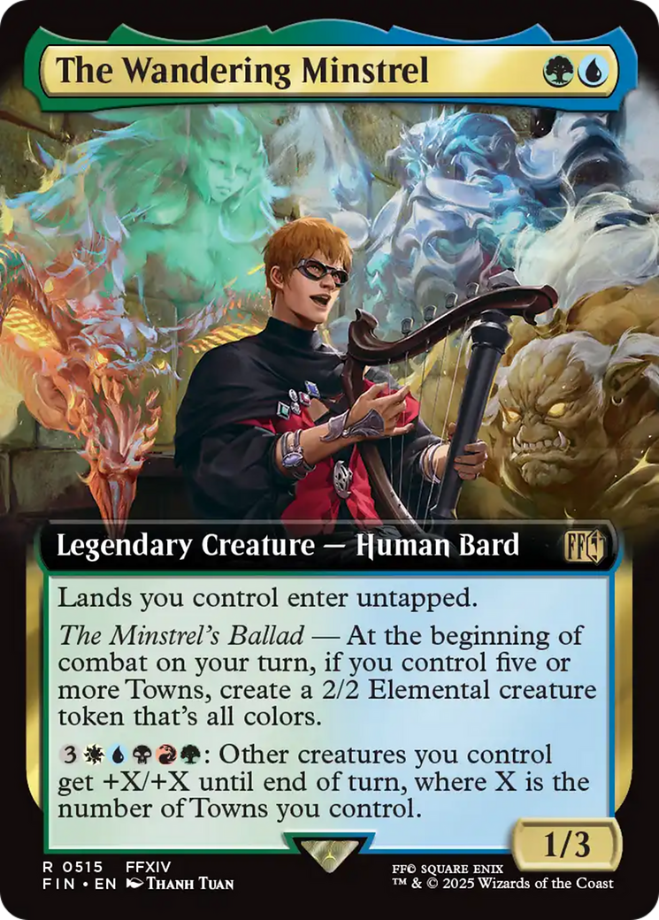 O Menestrel Errante / The Wandering Minstrel - Magic: The Gathering - MoxLand