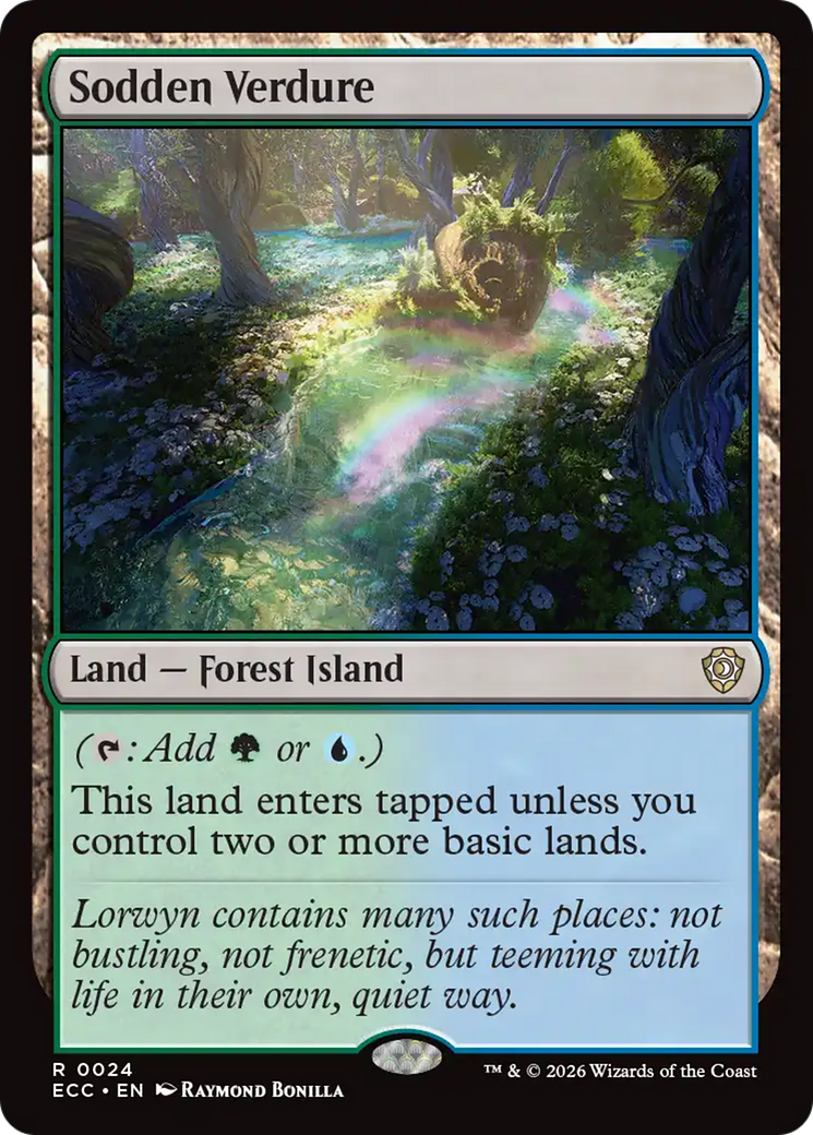 Sodden Verdure - Magic: The Gathering - MoxLand