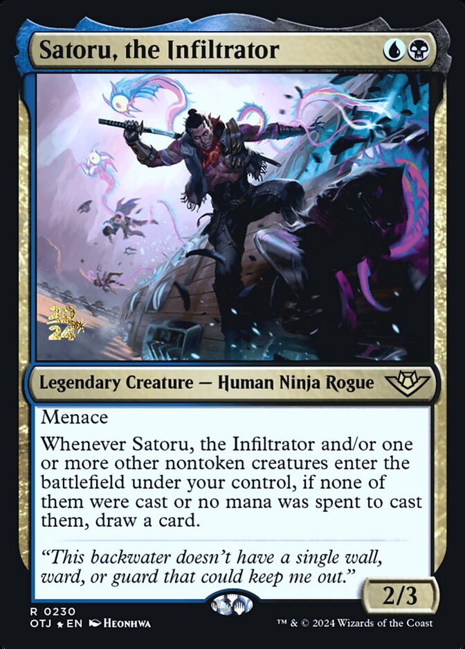 Satoru, o Infiltrador / Satoru, the Infiltrator - Magic: The Gathering - MoxLand