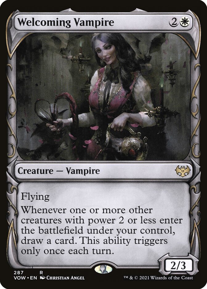 Vampira da Recepção / Welcoming Vampire - Magic: The Gathering - MoxLand