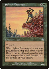 Mensageiro Silvestre / Sylvan Messenger - Magic: The Gathering - MoxLand