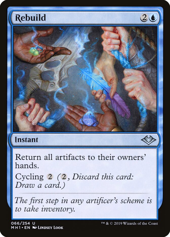 Reconstruir / Rebuild - Magic: The Gathering - MoxLand