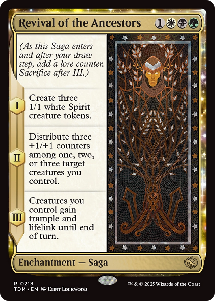Revitalização dos Ancestrais / Revival of the Ancestors - Magic: The Gathering - MoxLand