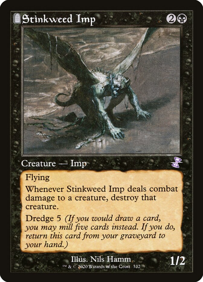 Diabrete de Erva Fétida / Stinkweed Imp - Magic: The Gathering - MoxLand