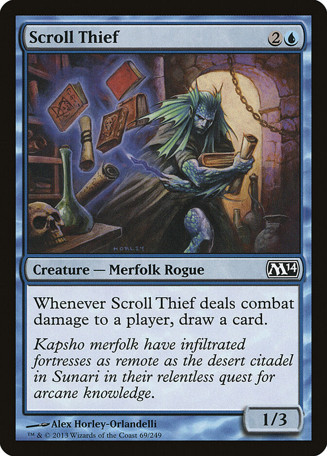 Ladrão de Pergaminho / Scroll Thief - Magic: The Gathering - MoxLand