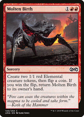 Nascimento Fundente / Molten Birth - Magic: The Gathering - MoxLand