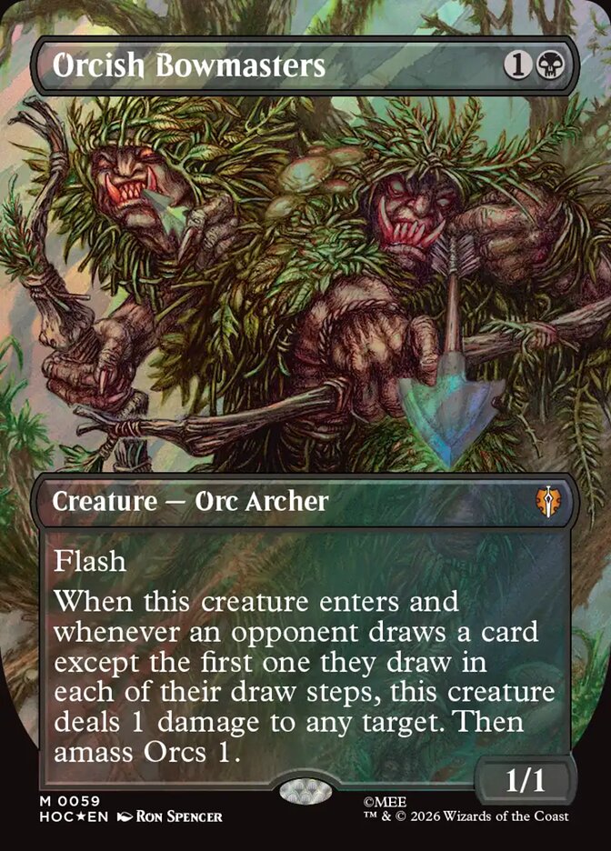 Mestres Arqueiros Orcs / Orcish Bowmasters