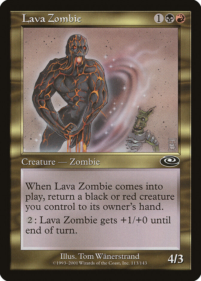 Zumbi de Lava / Lava Zombie - Magic: The Gathering - MoxLand