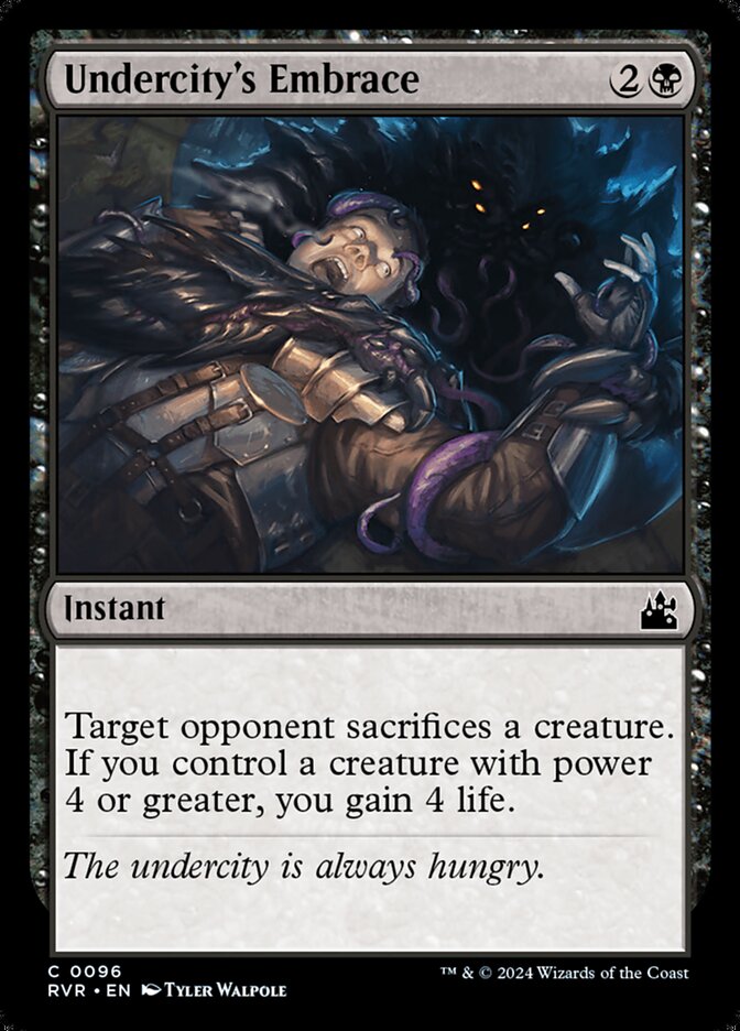 Abraço do Submundo / Undercity's Embrace - Magic: The Gathering - MoxLand