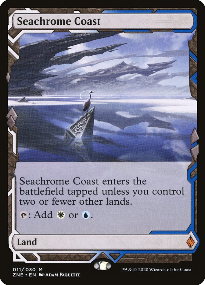 Costa do Mar de Cromo / Seachrome Coast - Magic: The Gathering - MoxLand