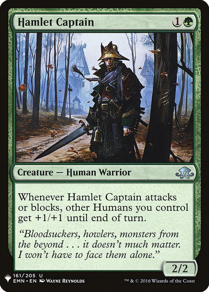 Capitão do Povoado / Hamlet Captain - Magic: The Gathering - MoxLand