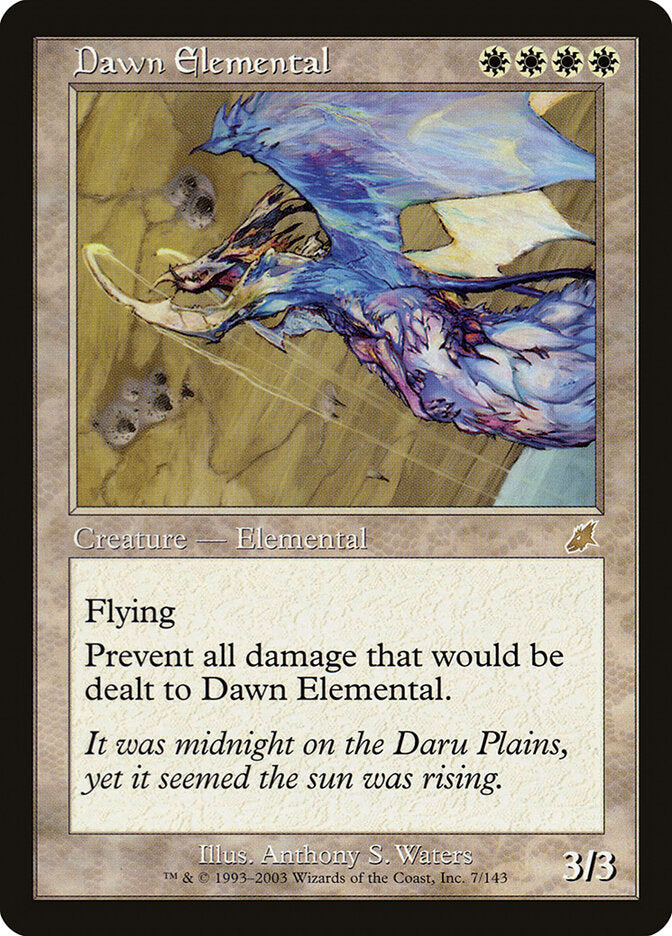 Elemental do Alvorecer / Dawn Elemental - Magic: The Gathering - MoxLand