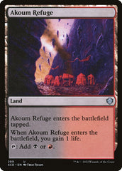 Refúgio de Akoum / Akoum Refuge - Magic: The Gathering - MoxLand