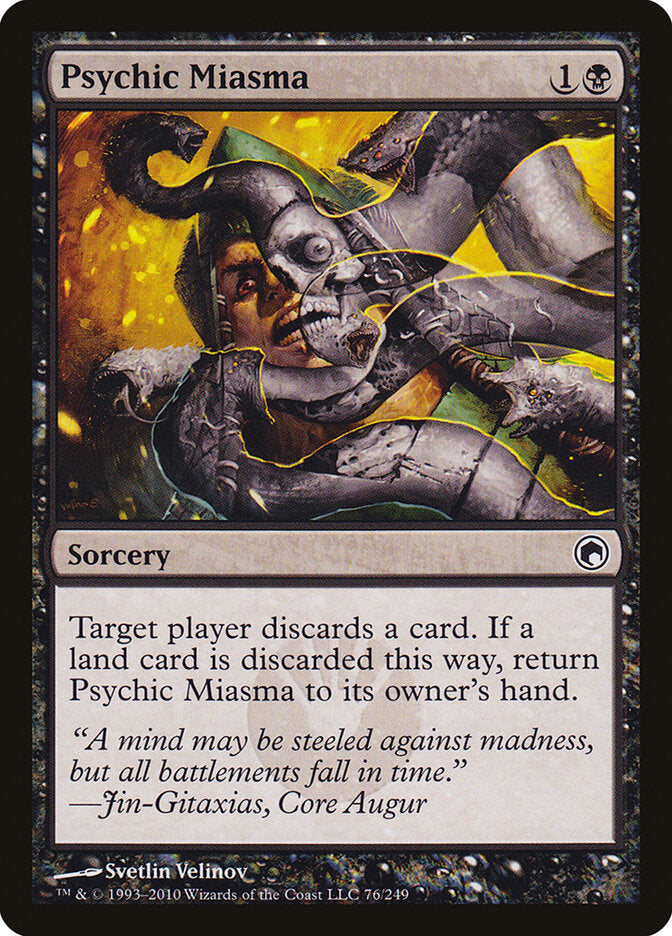 Miasma Psíquico / Psychic Miasma - Magic: The Gathering - MoxLand