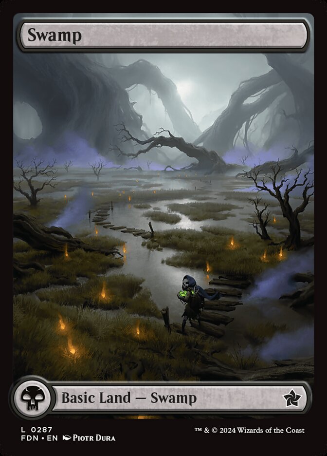 Pântano / Swamp - Magic: The Gathering - MoxLand
