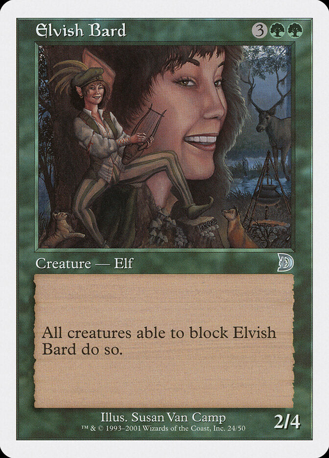Bardo Elfo / Elvish Bard - Magic: The Gathering - MoxLand