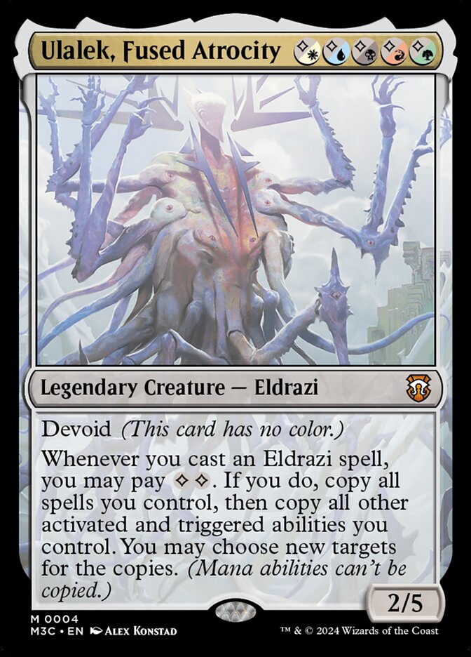 Ulalek, Atrocidade Infundida / Ulalek, Fused Atrocity - Magic: The Gathering - MoxLand