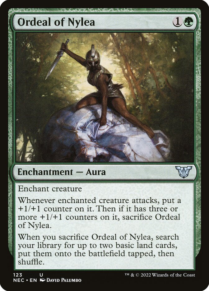 Provação de Nileia / Ordeal of Nylea - Magic: The Gathering - MoxLand