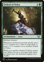Provação de Nileia / Ordeal of Nylea - Magic: The Gathering - MoxLand