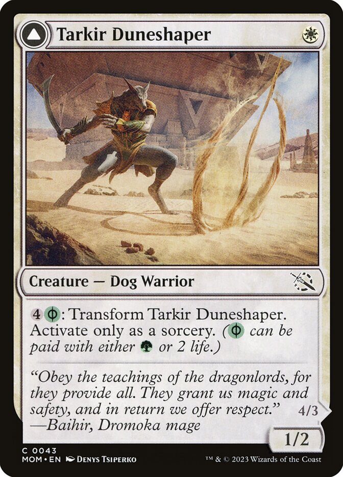 Molda-dunas de Tarkir / Tarkir Duneshaper - Magic: The Gathering - MoxLand