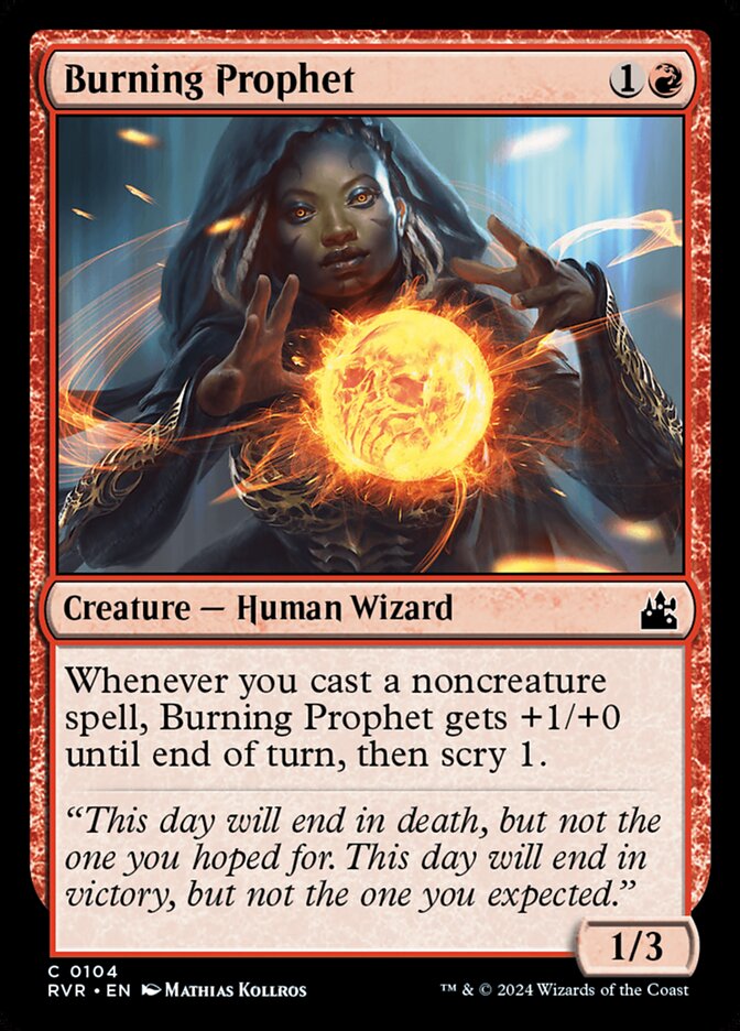 Profeta Incandescente / Burning Prophet - Magic: The Gathering - MoxLand