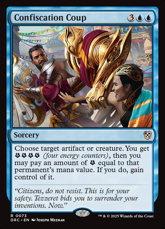 Golpe do Confisco / Confiscation Coup - Magic: The Gathering - MoxLand