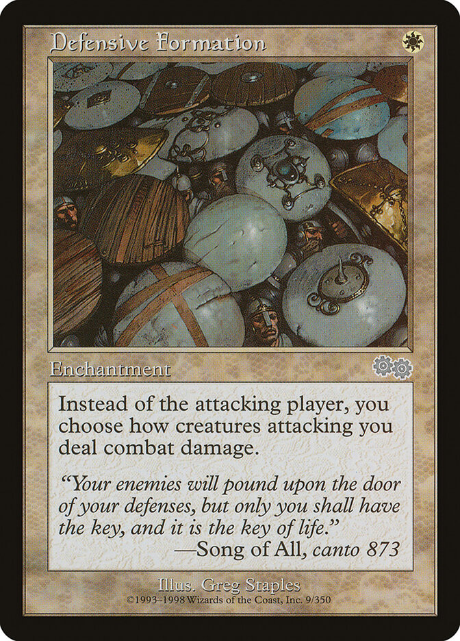 Formação Defensiva / Defensive Formation - Magic: The Gathering - MoxLand