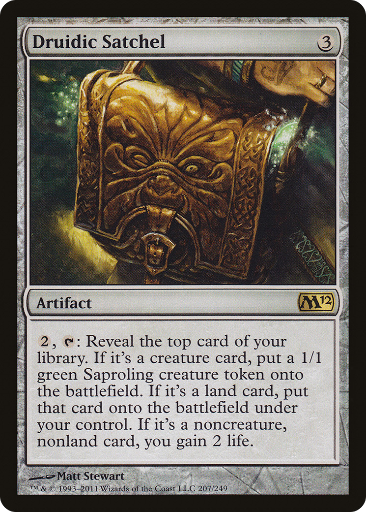 Bolsa Druídica / Druidic Satchel - Magic: The Gathering - MoxLand