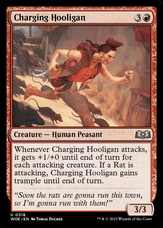Vândalo em Carga / Charging Hooligan - Magic: The Gathering - MoxLand