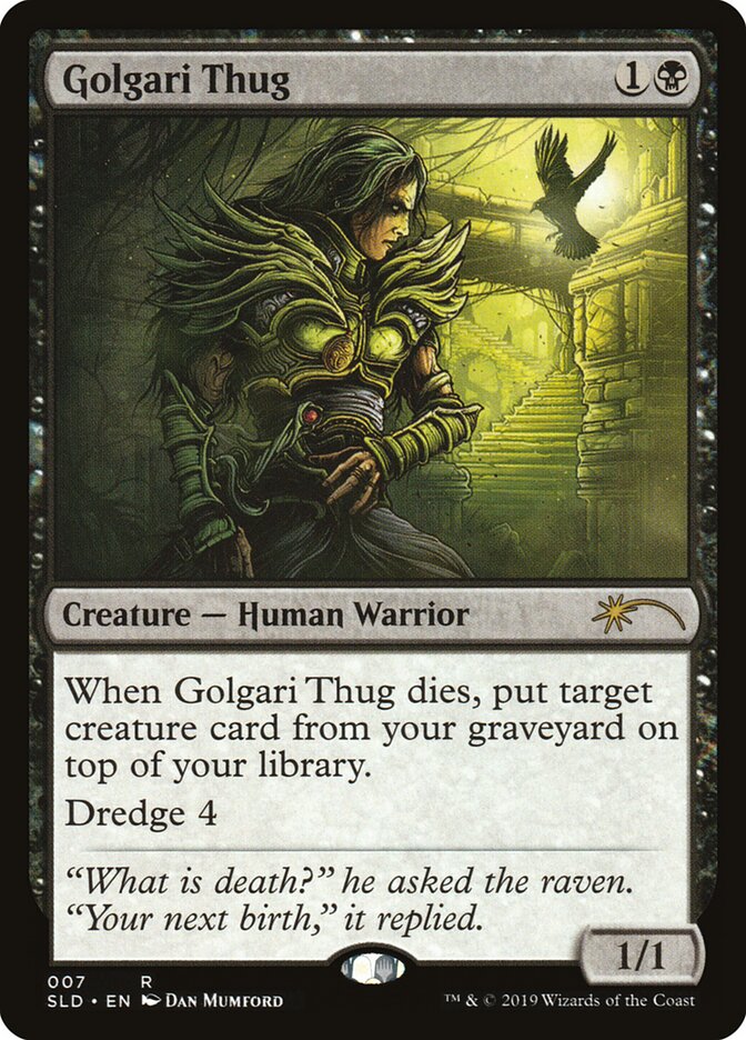 Rufia Golgari / Golgari Thug - Magic: The Gathering - MoxLand