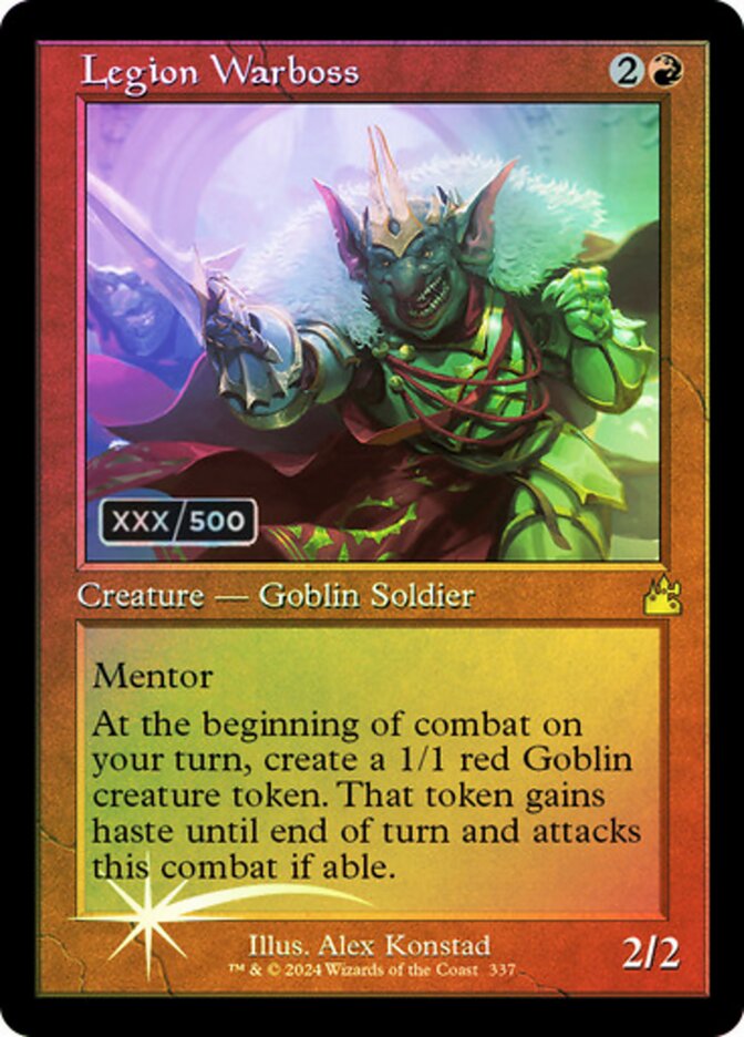 Chefe-de-guerra da Legião / Legion Warboss - Magic: The Gathering - MoxLand
