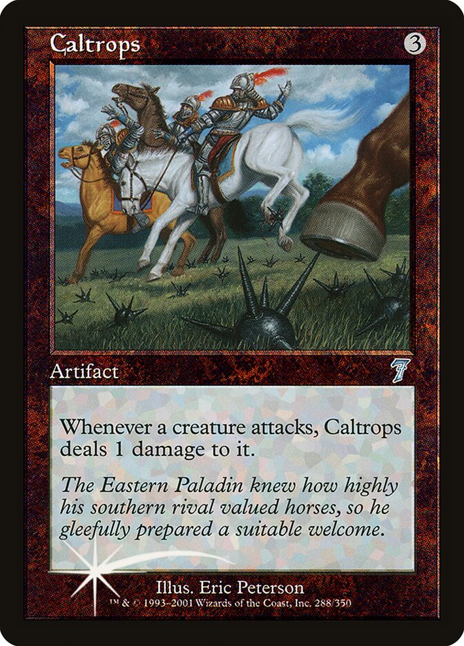 Estrepes / Caltrops - Magic: The Gathering - MoxLand
