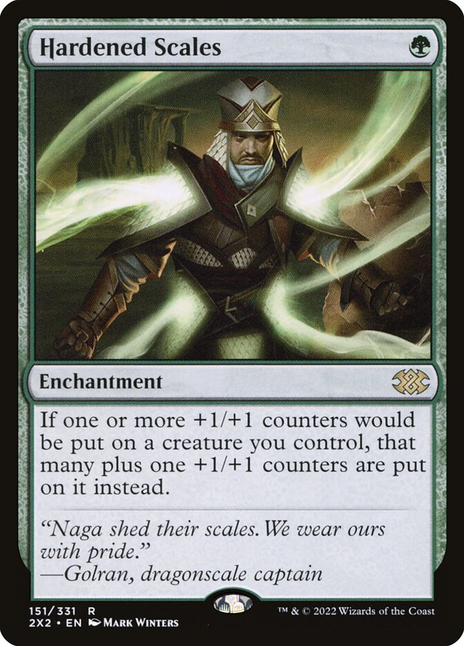 Escamas Endurecidas / Hardened Scales - Magic: The Gathering - MoxLand