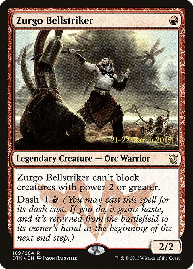 Zurgo Sineiro / Zurgo Bellstriker - Magic: The Gathering - MoxLand