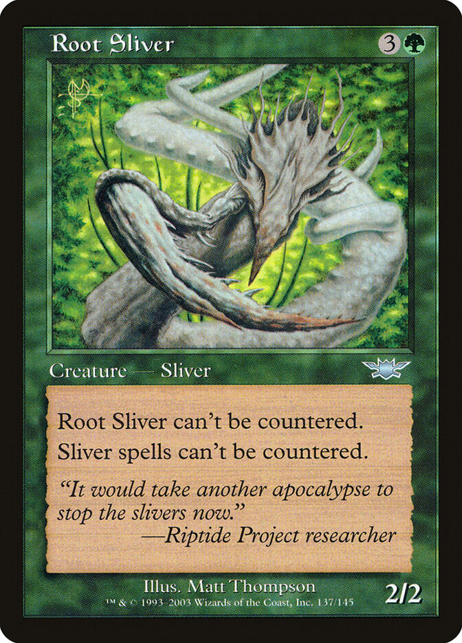 Rizo-Fractius / Root Sliver - Magic: The Gathering - MoxLand