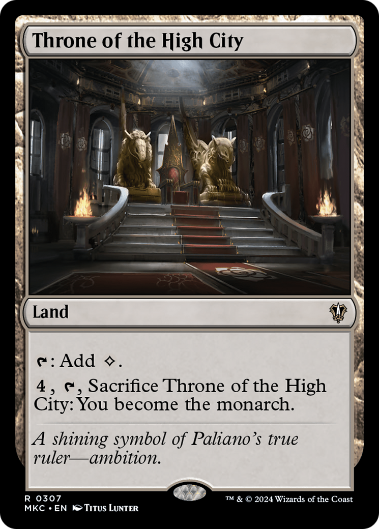 Trono da Cidade Alta / Throne of the High City - Magic: The Gathering - MoxLand