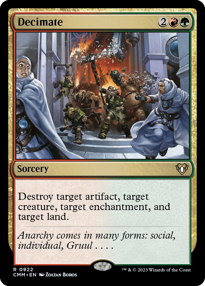 Dizimar / Decimate - Magic: The Gathering - MoxLand
