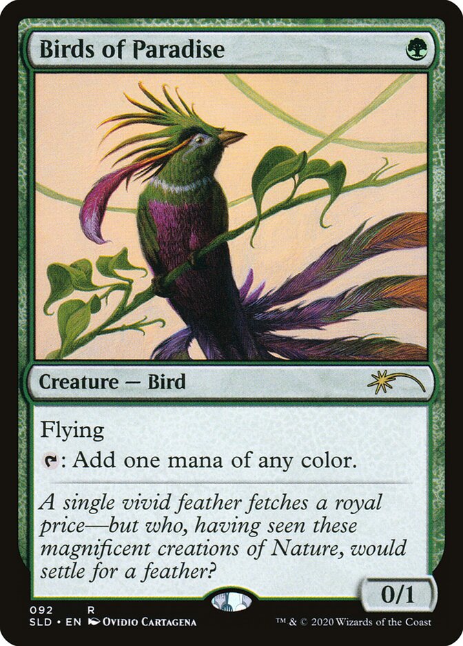 Aves do Paraíso / Birds of Paradise - Magic: The Gathering - MoxLand