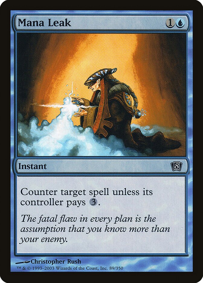 Fuga de Mana / Mana Leak - Magic: The Gathering - MoxLand