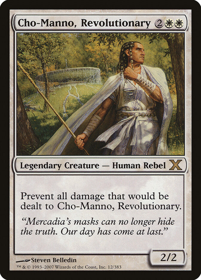 Cho-Manno, Revolucionário / Cho-Manno, Revolutionary - Magic: The Gathering - MoxLand