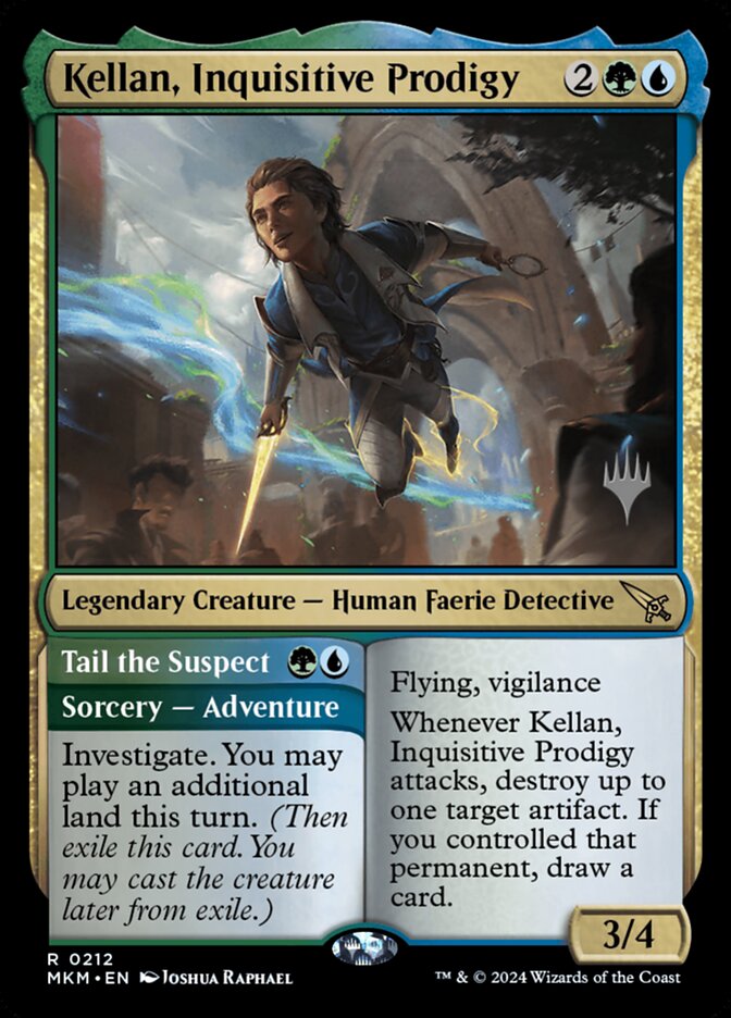 Kellan, Prodígio Curioso / Kellan, Inquisitive Prodigy - Magic: The Gathering - MoxLand
