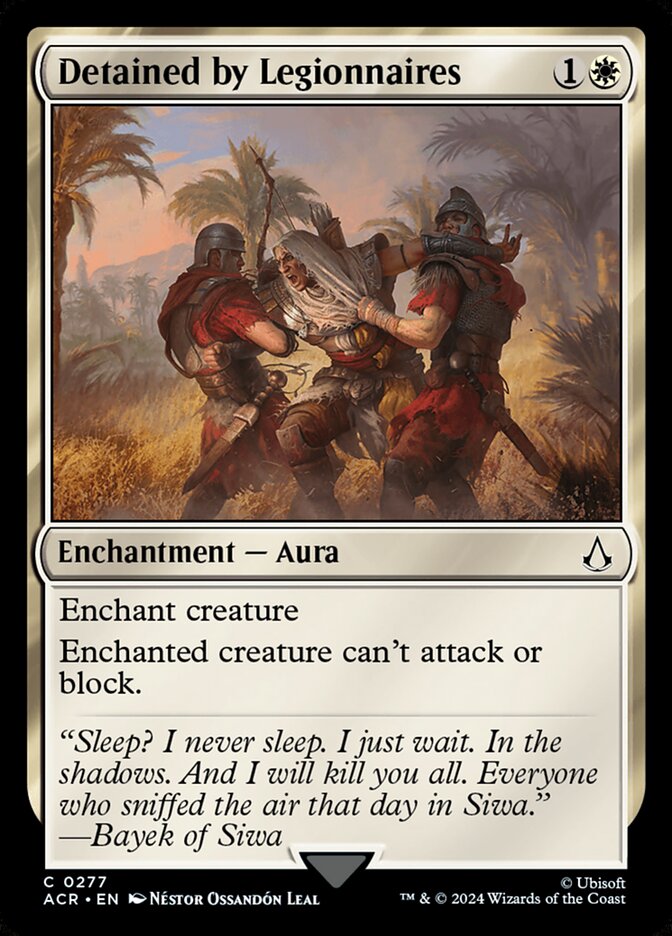 Detained by Legionnaires - Magic: The Gathering - MoxLand