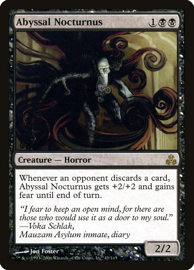 Nocturnus Abissal / Abyssal Nocturnus - Magic: The Gathering - MoxLand