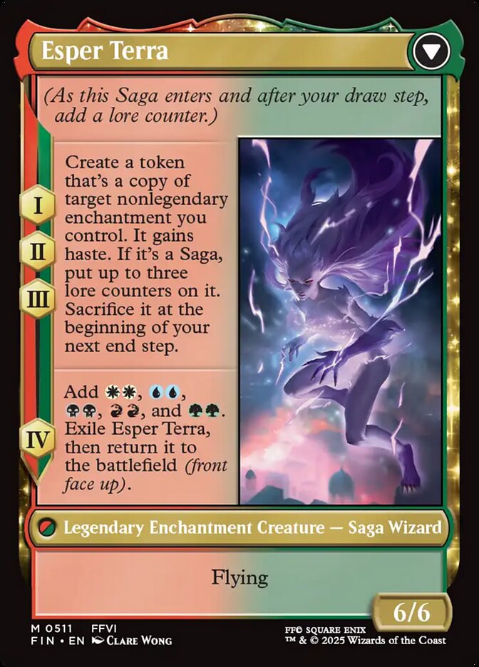 Terra, Magitek Elite / Terra, Magical Adept - Magic: The Gathering - MoxLand